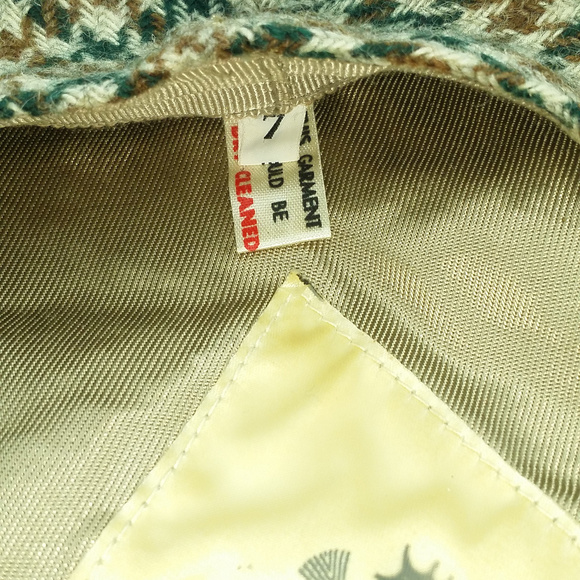 Vintage Gala Forest Pure Wool Cap Scotland Hat S - Picture 2 of 6